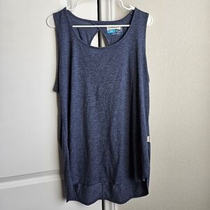 Magellan Outdoors Women's Heathered Navy Tank